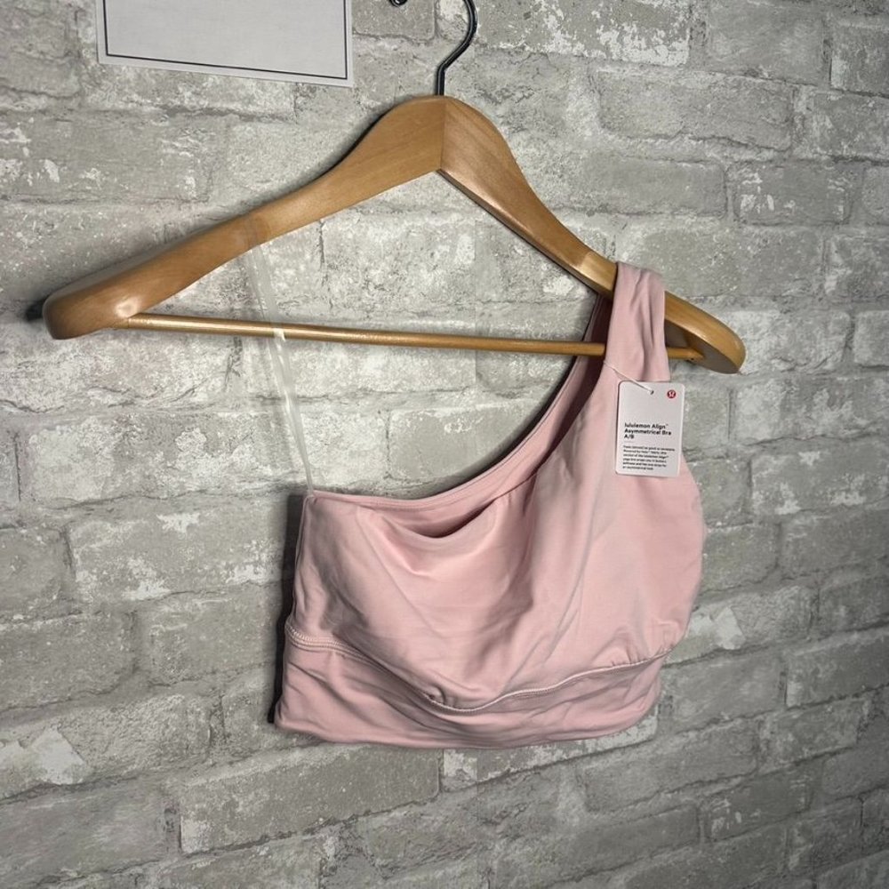 Lululemon Align Asymmetrical Bra A/B NWT Size 10 (FUSP) LW2DTKS - Picture 5 of 15